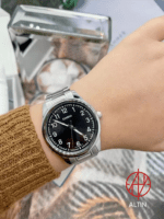 ساعت مچی کلاسیک مردانه کاسیو MTP‑V005D‑1B4UDF با صفحه مشکی