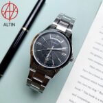 ساعت مچی مردانه کاسیو مدل MTP-1381D-1A صفحه مشکی