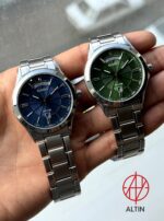 ساعت مردانه MTP-1381D در رنگ های آبی و سبز