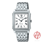 ساعت مچی مردانه کاسیو Casio MTP-B190D-7BVDF با صفحه سفید و عقربه نقره ای