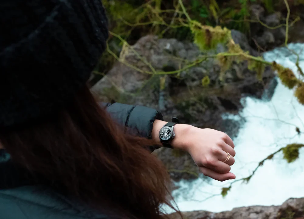 نگاه کردن به ساعت