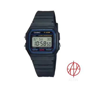 ساعت مچی دیجیتال کاسیو نوستالژی مدل Casio F-91W-1DG