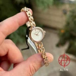 ساعت مچی زنانه جولیوس (Julius) مدل JA-1411B رزگلد (بند فلزی ظریف، طراحی مینیمال) 11