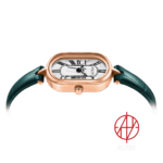 ساعت زنانه جولیوس JA-1432B قاب بیضی سبز - آلتین واچ