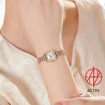 ساعت مچی زنانه جولیوس مدل JA-1449B رزگلد پوشیده