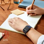 ساعت مچی دیجیتال کاسیو Casio مدل CA-53WF-2BDF روی کاغذ