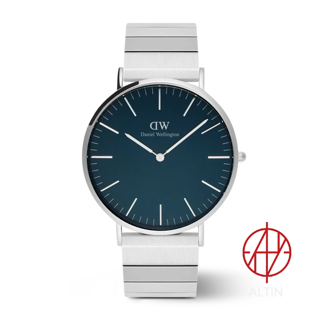 ساعت مچی دنیل ولینگتون Daniel Wellington مدل Classic Piano Link Arctic Silver کد DW00100776