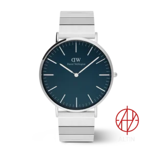 ساعت مچی دنیل ولینگتون Daniel Wellington مدل Classic Piano Link Arctic Silver کد DW00100776