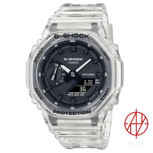 ساعت مچی کاسیو جی شاک Casio G-Shock مدل GA-2100SKE-7ADR سری Skeleton