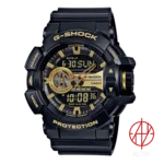ساعت مچی کاسیو جی شاک Casio G-Shock مدل GA-400GB-1A9DR ترکیب رنگ مشکی و طلایی