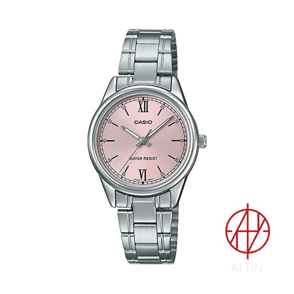 LTP-V005D-4B2_Seq1-Picsart-BackgroundRemover ساعت مچی زنانه کاسیو Casio مدل LTP-V005D-4B2UDF از روبرو