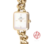 ساعت مچی زنانه دنیل ولینگتون Daniel Wellington مدل Quadro Mini Link Evergold کد DW00100836