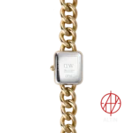 ساعت مچی زنانه دنیل ولینگتون Daniel Wellington مدل Quadro Mini Link Evergold کد DW00100836
