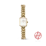 ساعت مچی زنانه دنیل ولینگتون Daniel Wellington مدل Quadro Mini Link Evergold کد DW00100836