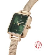 ساعت مچی دنیل ولینگتون Daniel Wellington مدل Quadro Mini Evergold White کد DW00100627