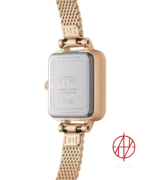ساعت مچی دنیل ولینگتون Daniel Wellington مدل Quadro Mini Evergold White کد DW00100627