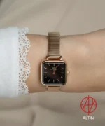ساعت مچی دنیل ولینگتون Daniel Wellington مدل Quadro Studio Rose Gold کد DW00100518