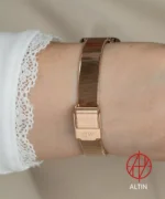 ساعت مچی دنیل ولینگتون Daniel Wellington مدل Quadro Studio Rose Gold کد DW00100518