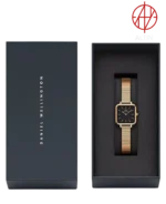 ساعت مچی دنیل ولینگتون Daniel Wellington مدل Quadro Studio Rose Gold کد DW00100518