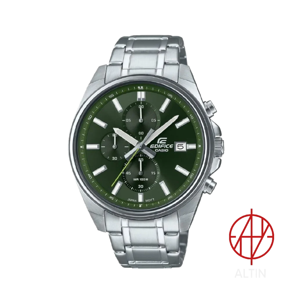 ساعت مچی مردانه کاسیو ادیفیس مدل Casio Edifice EFV-610D-3CVUDF (استیل صفحه سبز) 1