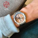 ساعت مچی مردانه کاسیو ادیفیس مدل Casio Edifice EFV-640D-5AVUDF (استیل، کرونوگراف با صفحه مسی-قهوه‌ای) 6