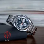 ساعت مچی مردانه کاسیو ادیفیس مدل Casio Edifice EFB-730D-1AVUDF (کرونوگراف، شیشه سافایر و صفحه مشکی) 2