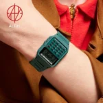 ساعت مچی دیجیتال کاسیو Casio مدل CA-53WB-3BDF اورجینال با ماشین‌حساب (رنگ سبز یشمی) - تصویر 4