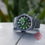 ساعت مچی مردانه کاسیو ادیفیس مدل Casio Edifice EFR-S108D-3AVUDF (قاب هشت‌ضلعی، شیشه سافایر و صفحه سبز) 4