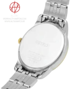 ساعت مچی مردانه سیکو (Seiko) مدل SUR402P1 (کوارتز، استیل دو رنگ، شیشه سافایر، تقویم‌دار) - تصویر 2