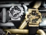 ساعت مچی مردانه کاسیو جی‌شاک (Casio G-Shock) مدل GM-110G-1A9DR (قاب فلزی طلایی, طراحی لوکس و مقاوم) - تصویر 8