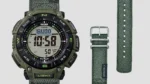 ساعت مچی کوهنوردی کاسیو پروترک (Casio Pro Trek) مدل PRG-340B-3 (دیجیتال, تریپل سنسور, شارژ خورشیدی, بند پارچه‌ای مقاوم) - تصویر 9