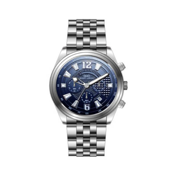 IB9381-Sliver-Blue ساعت مردانه ایبسو IB9381-Sliver-Blue - تصویر 1