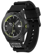 ساعت Lacoste 2011203 Regatta مشکی با بند سیلیکونی