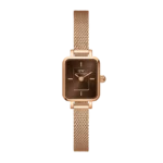 ساعت مچی زنانه دنیل ولینگتون Quadro Mini Melrose Amber مدل DW00100649