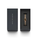 ساعت مچی زنانه دنیل ولینگتون Quadro Mini Melrose Amber مدل DW00100649 - تصویر 7