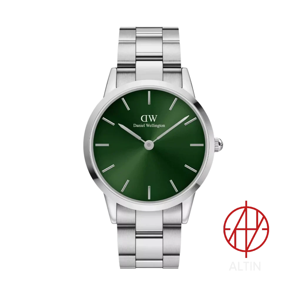 ساعت مچی دنیل ولینگتون Iconic Link Emerald مدل DW00100427