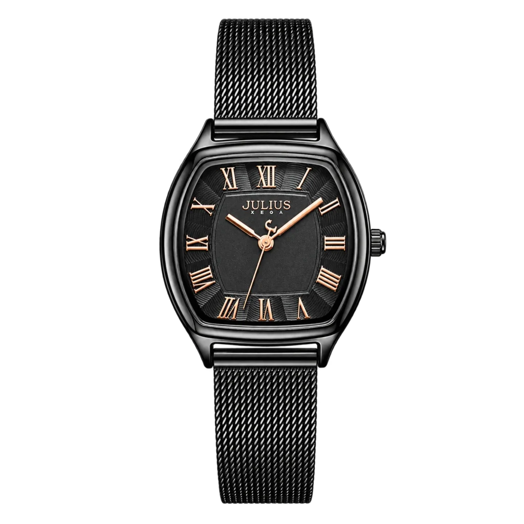 ساعت مردانه جولیس JA-1242D با صفحه مشکی